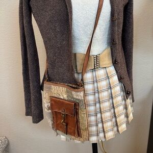 Fossil Brown and Tan Bag